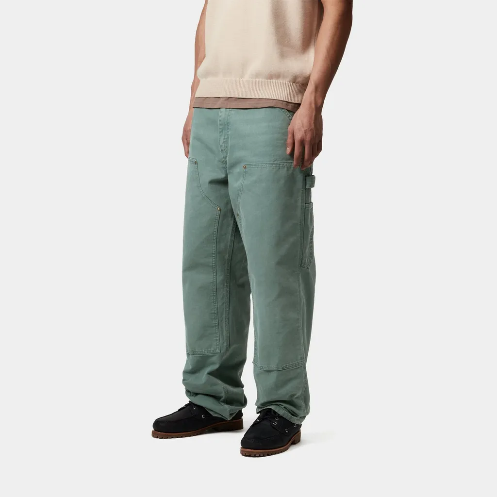 Double Knee Relaxed Straight Fit Pants