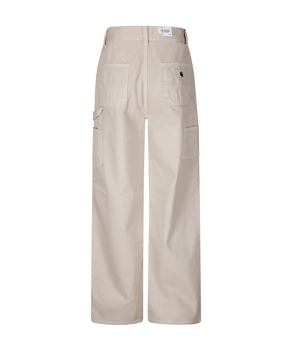Logo Patch Wide-Leg Jeans