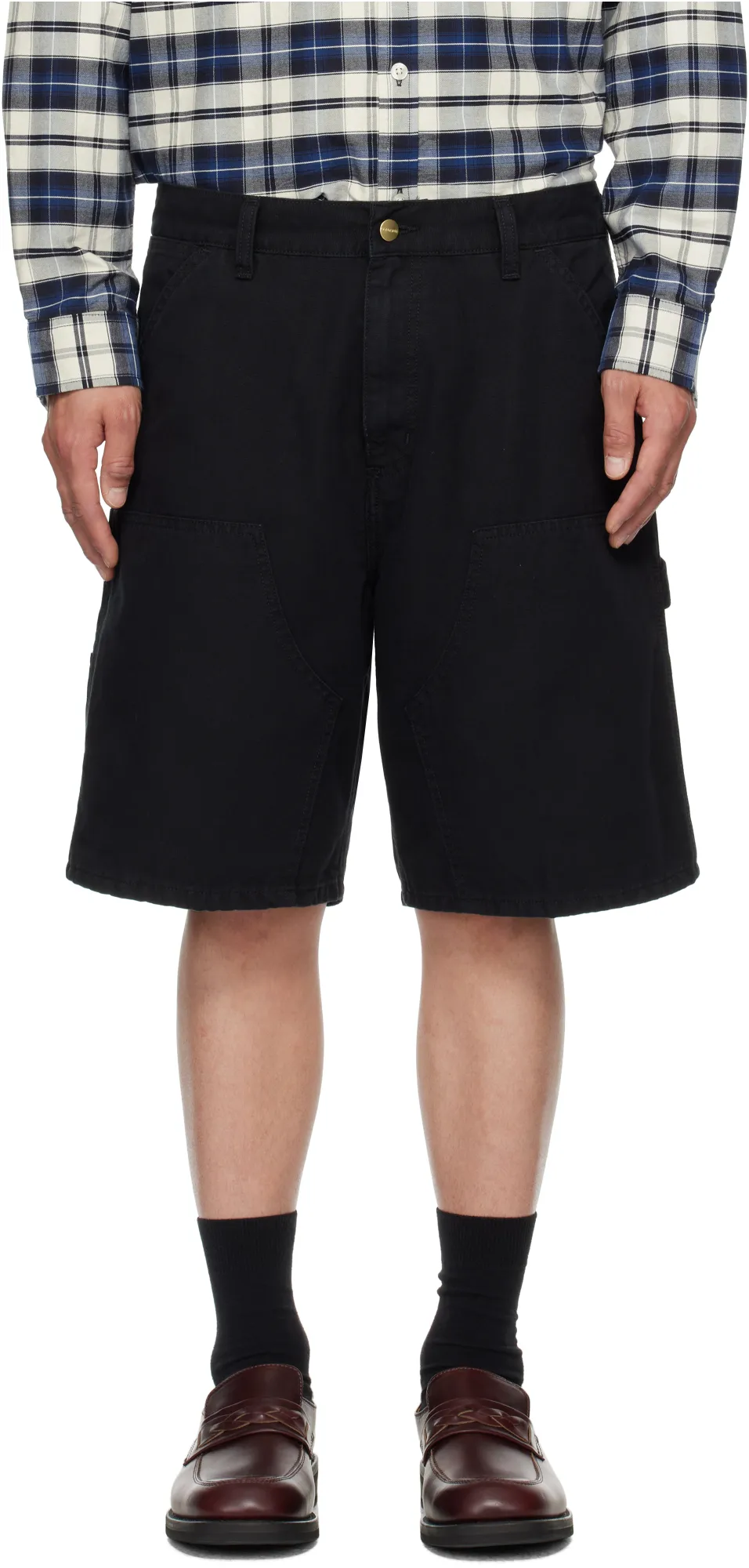 Double Knee Relaxed Fit Short