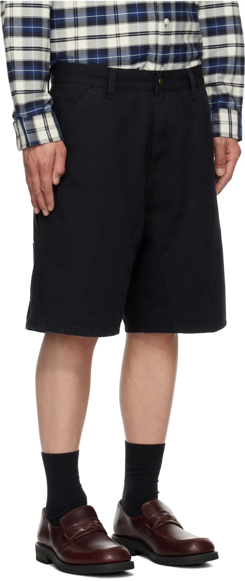 Double Knee Relaxed Fit Short
