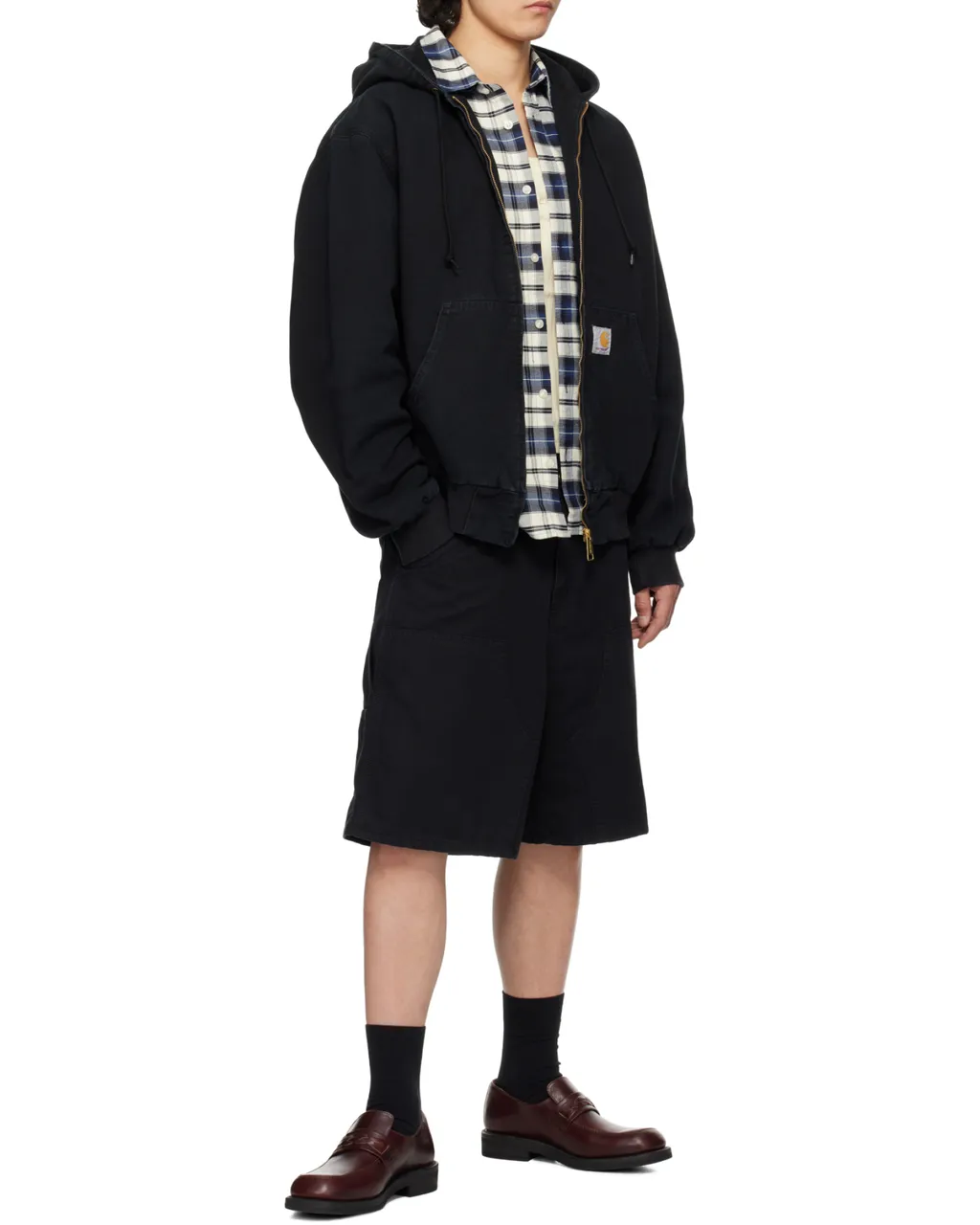 Double Knee Relaxed Fit Short