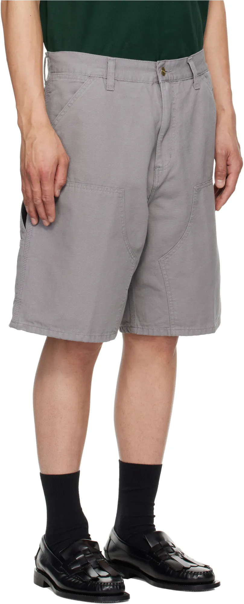 Double Knee Relaxed Fit Short