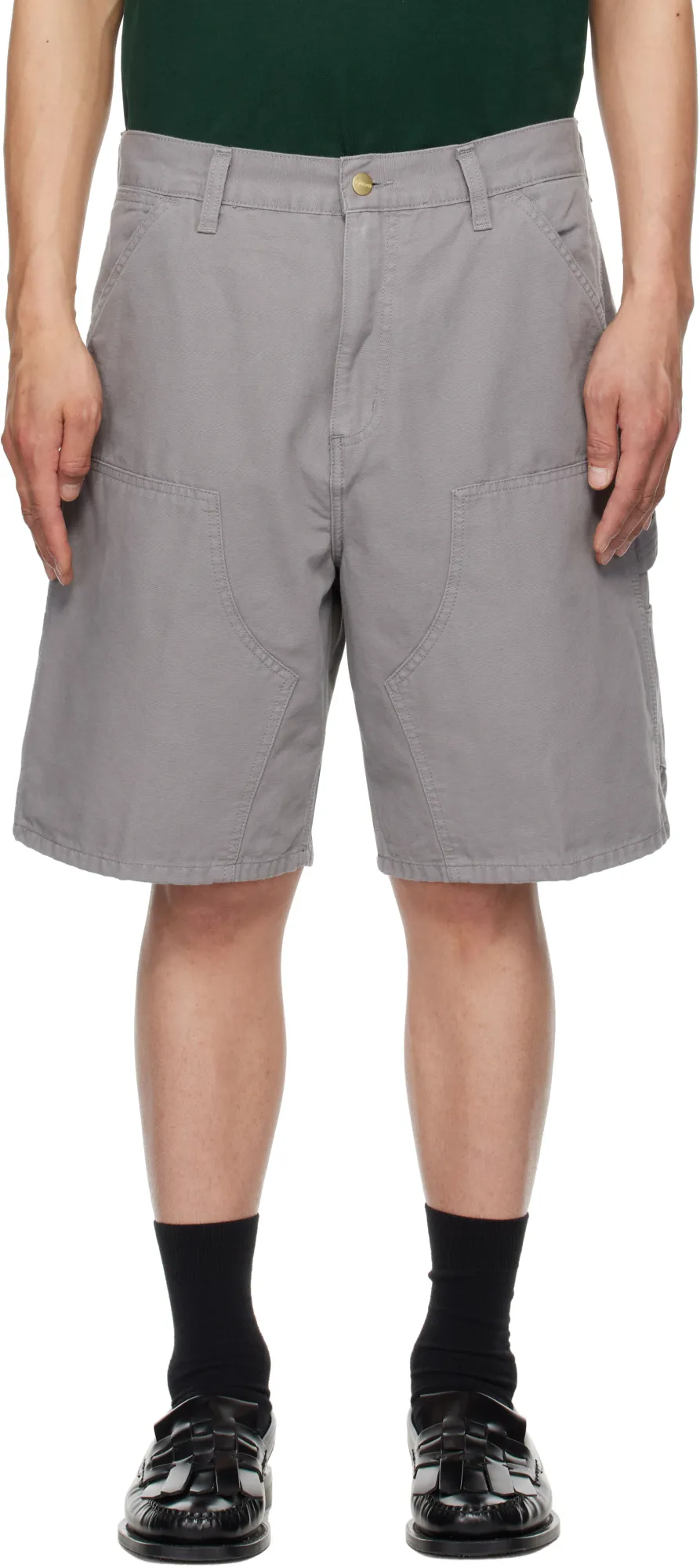 Double Knee Relaxed Fit Short