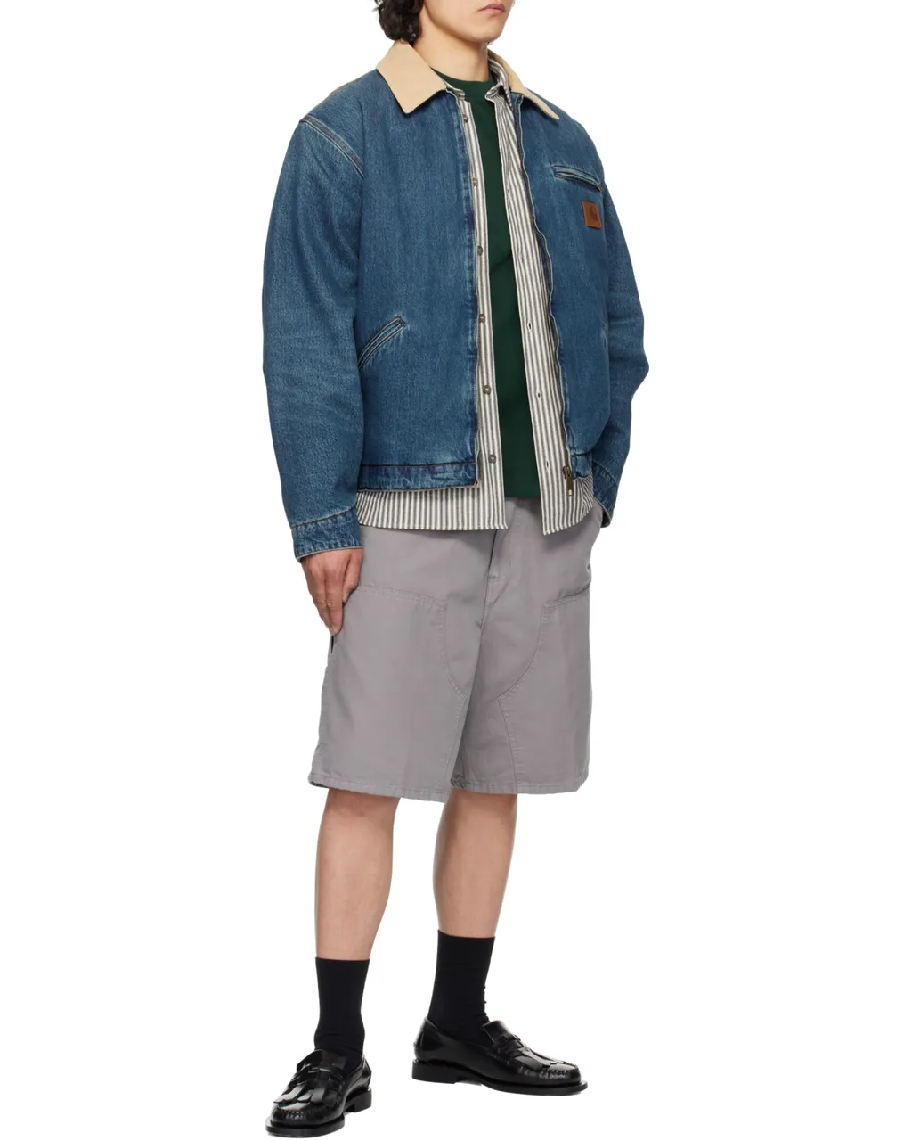 Double Knee Relaxed Fit Short