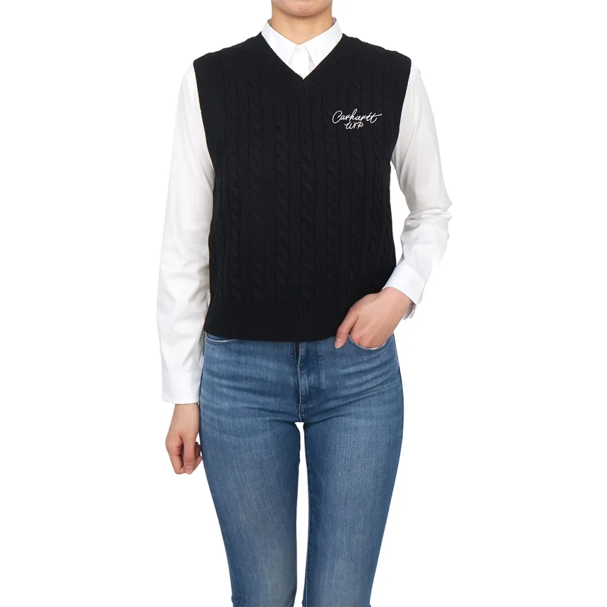 Sleeveless Knitted Vest
