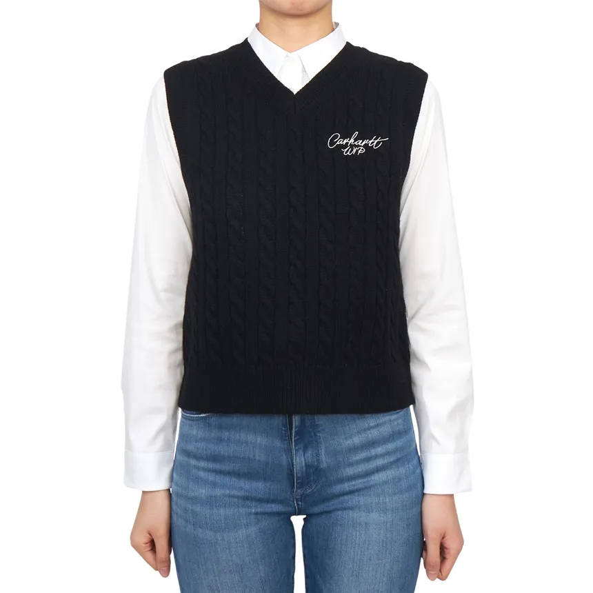 Sleeveless Knitted Vest