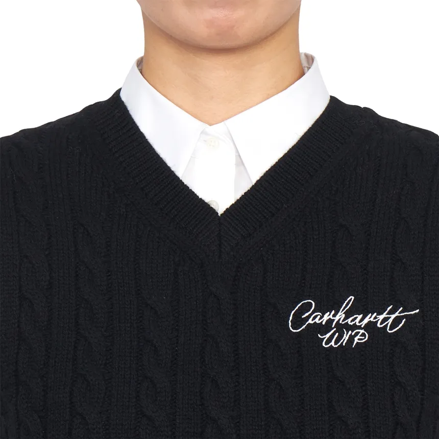 Sleeveless Knitted Vest