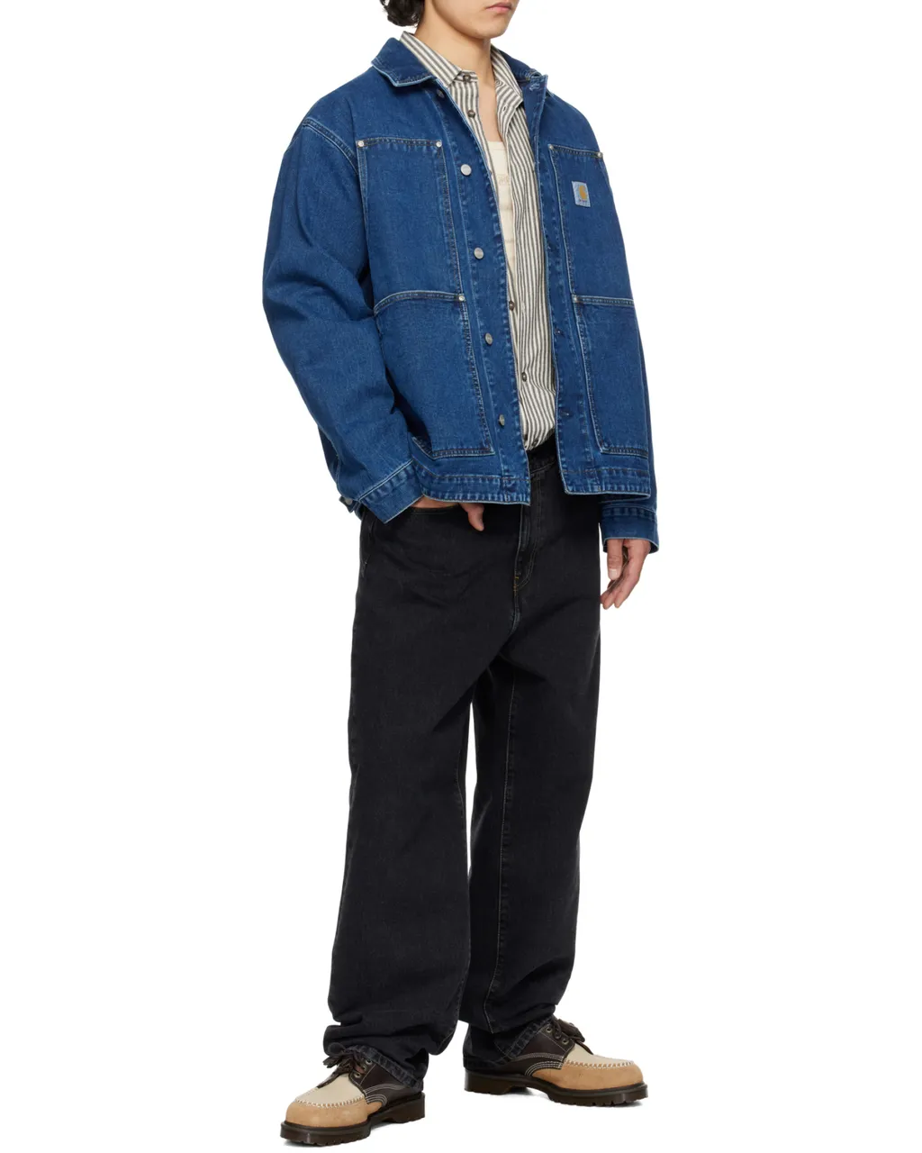 Og Double Front Loose Fit Jacket
