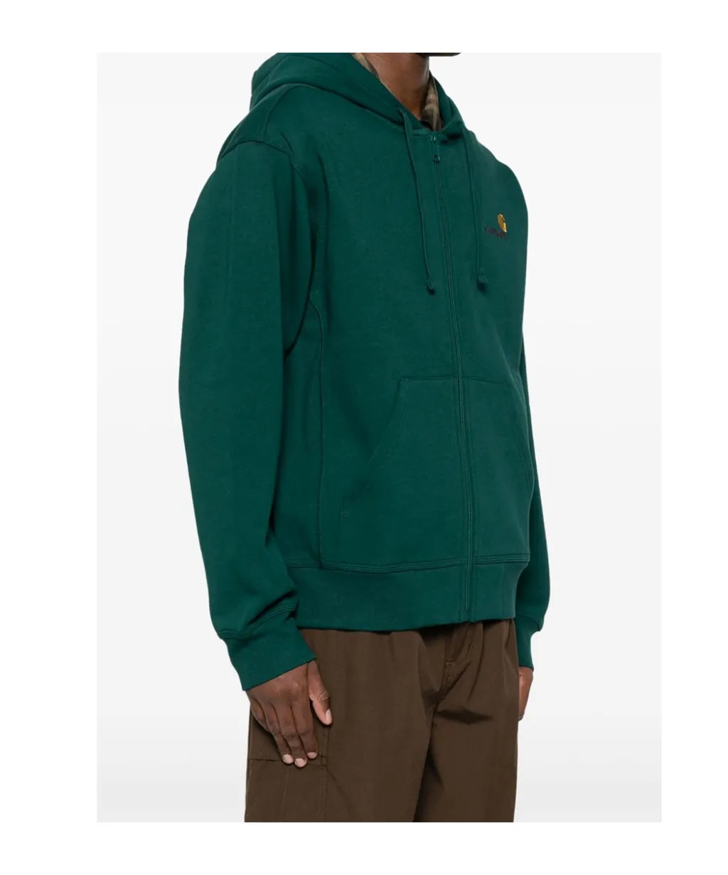 Hooded American Script Jacket