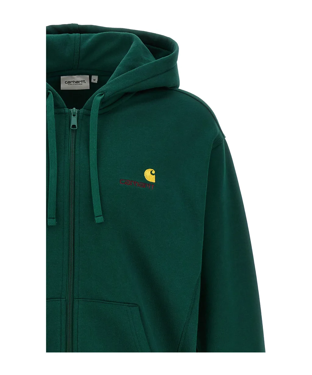 Hooded American Script Jacket