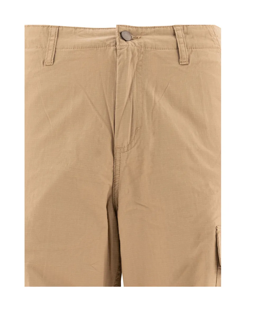 Regular Drawstring Hem Cargo Pants