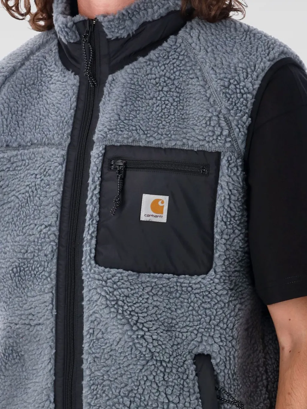 Prentis Logo Patch Zipped Vest