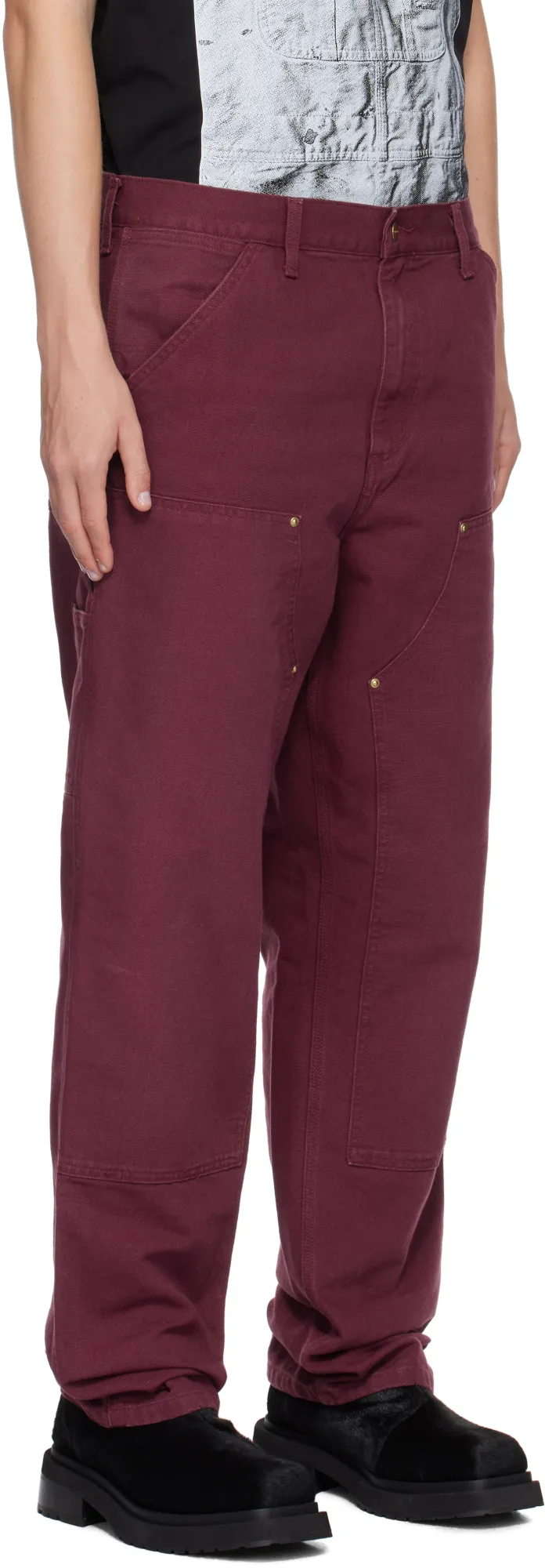 Belt-Loop Casual Pants