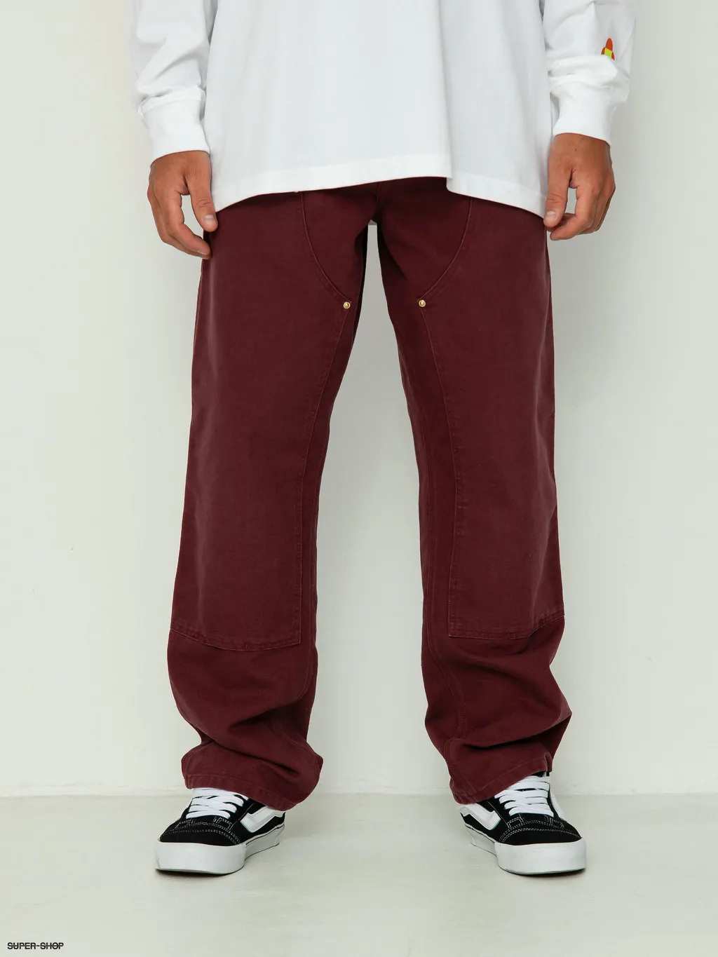 Belt-Loop Casual Pants