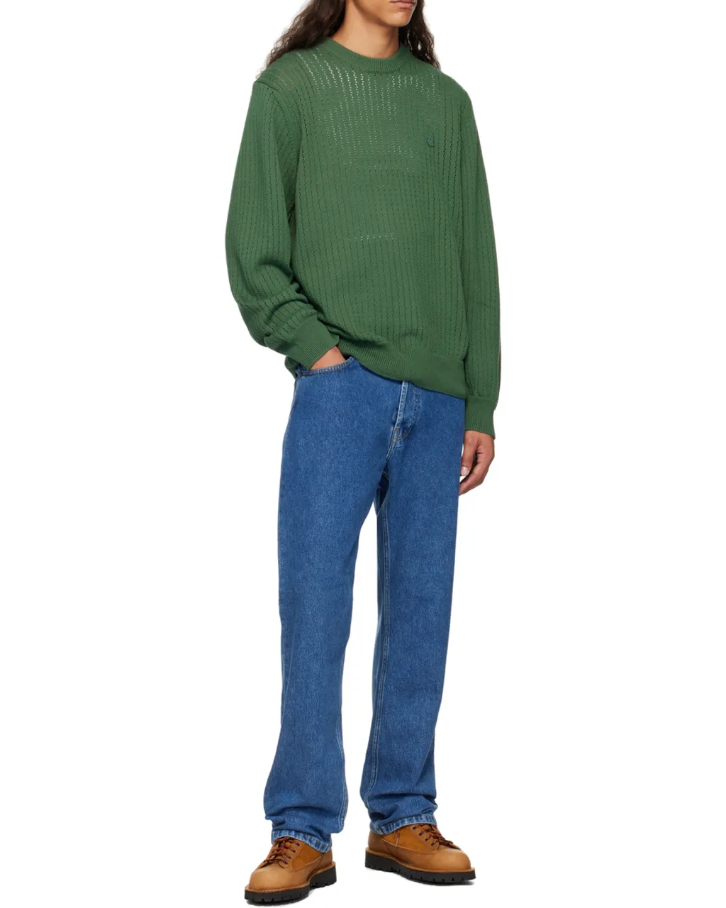 Mesh Knitted Sweater