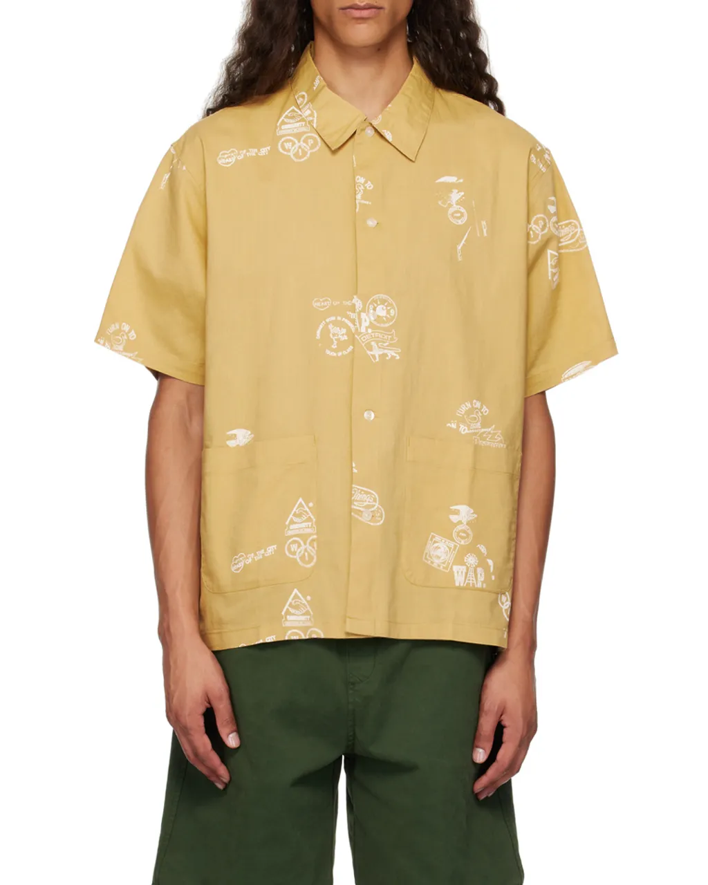 Stamp Short-Sleeve Shirt