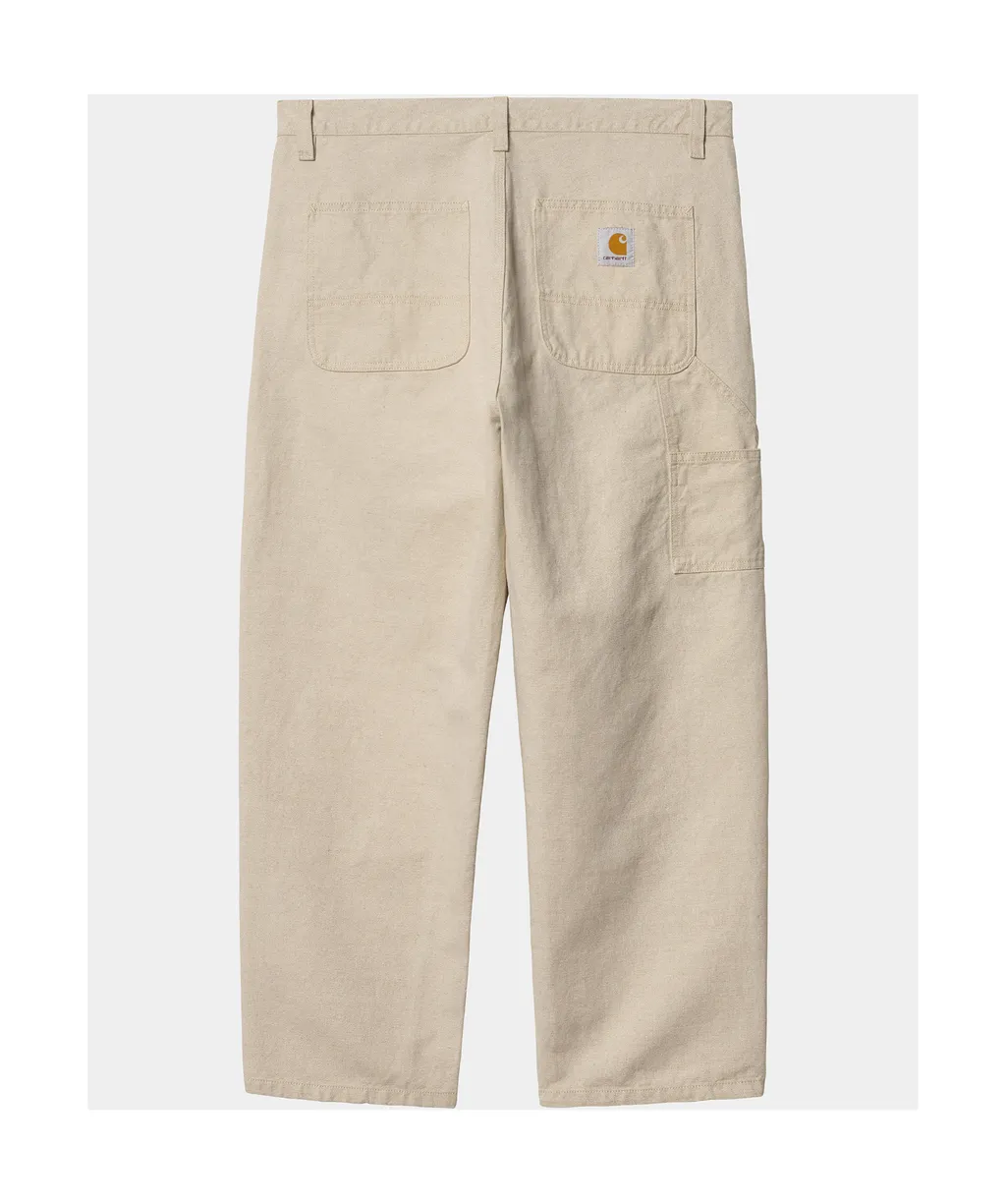 Walter Double Knee Logo-Patch Tapered Trousers