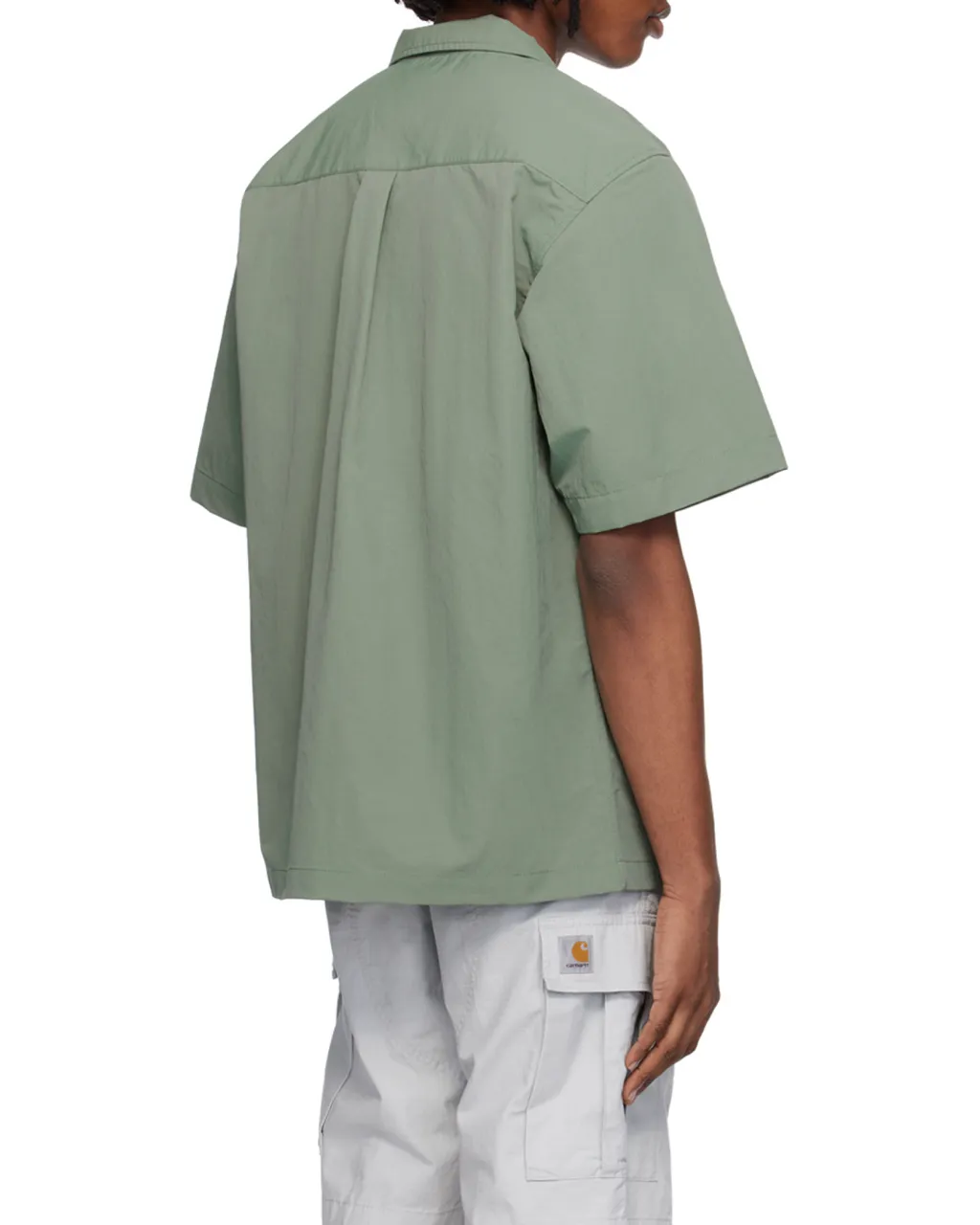 Evers Camp-Collar Ripstop Short-Sleeved Shirt