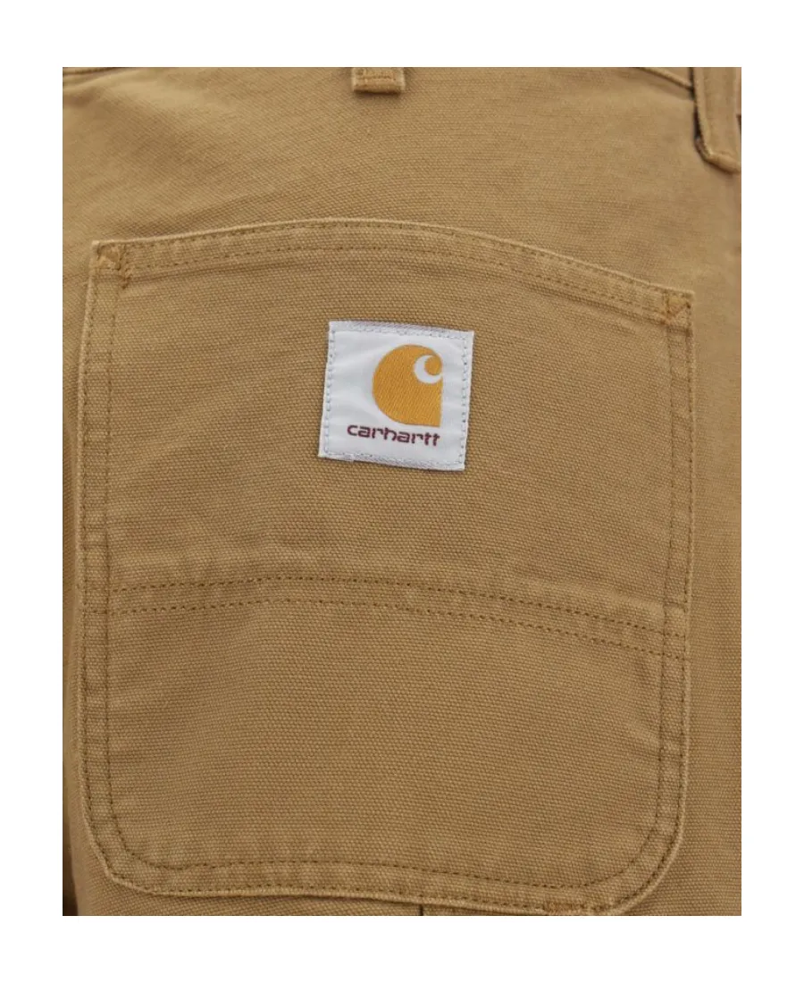 Double Knee Logo Patch Jeans