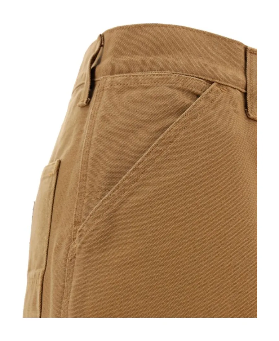 Double Knee Logo Patch Jeans