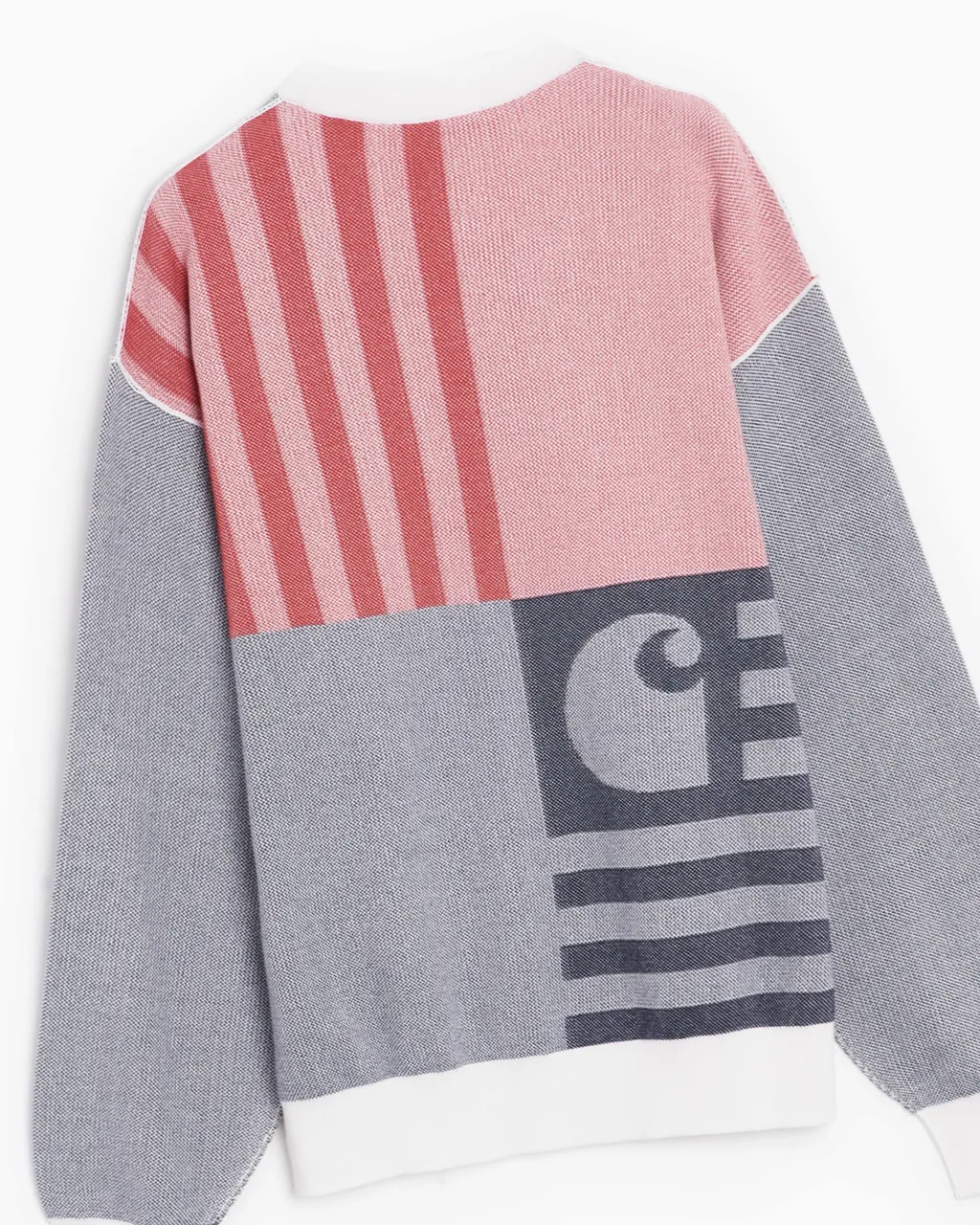 Intarsia-Logo Long-Sleeve Jumper