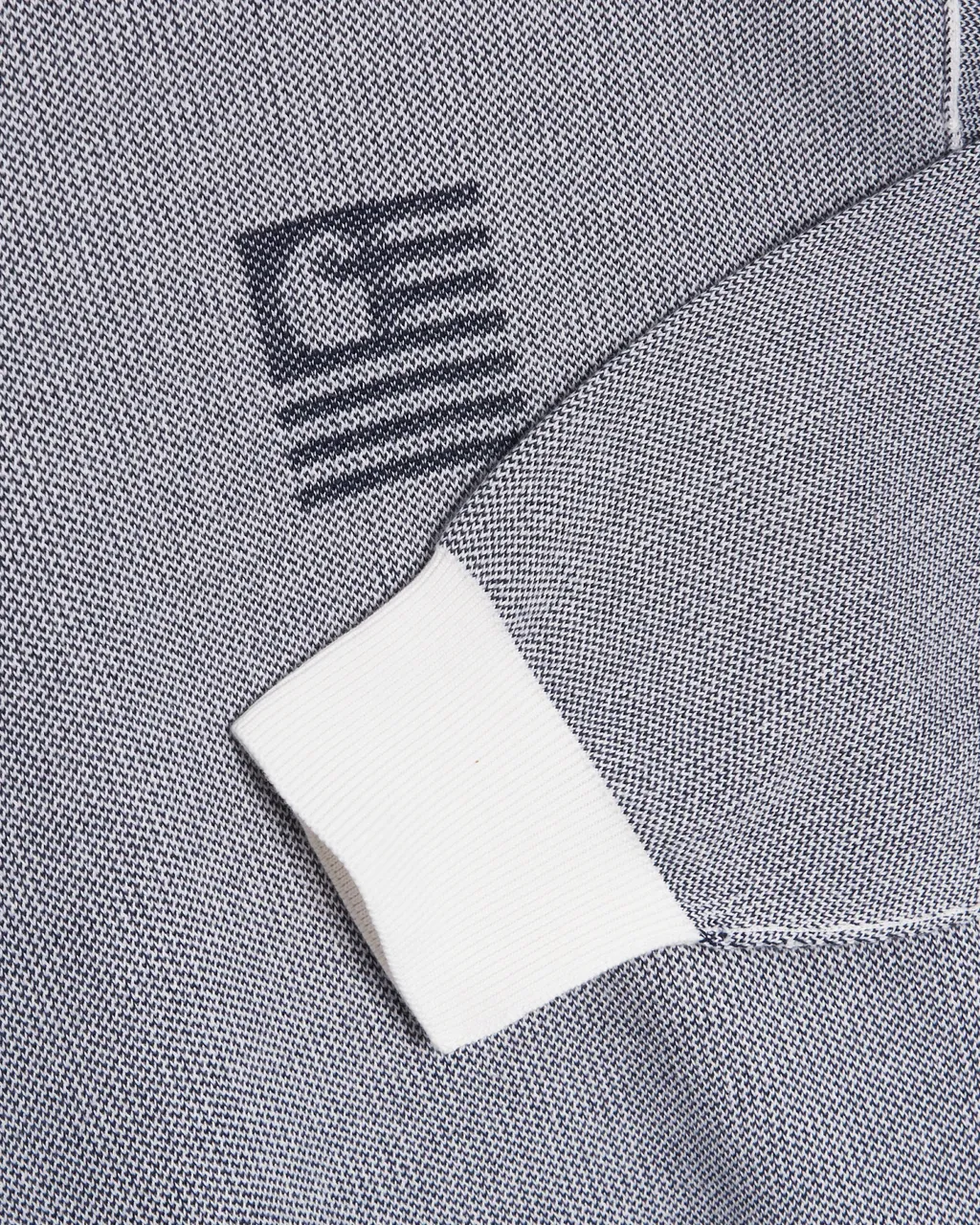 Intarsia-Logo Long-Sleeve Jumper