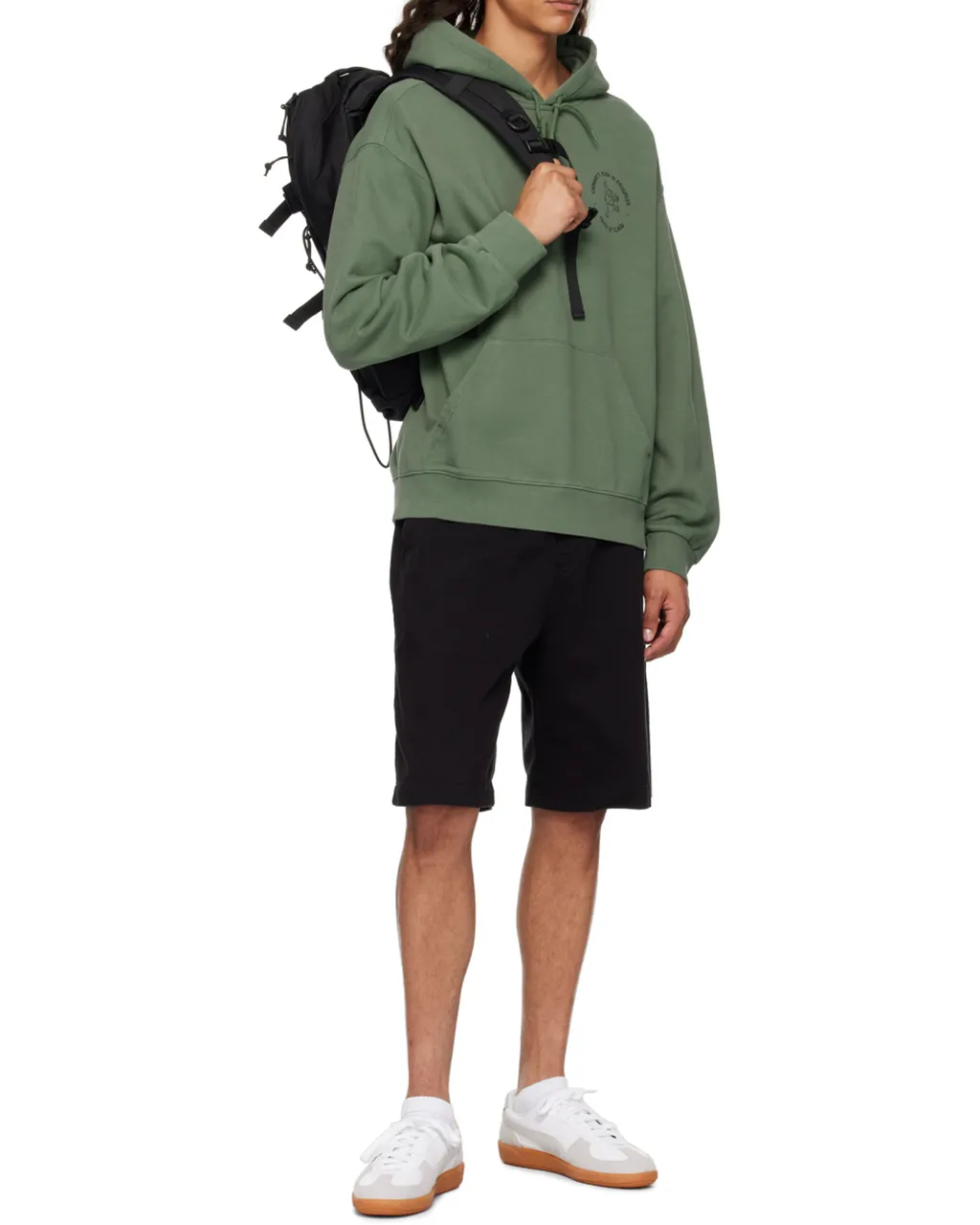 Hooded Stamp Sweatshirt