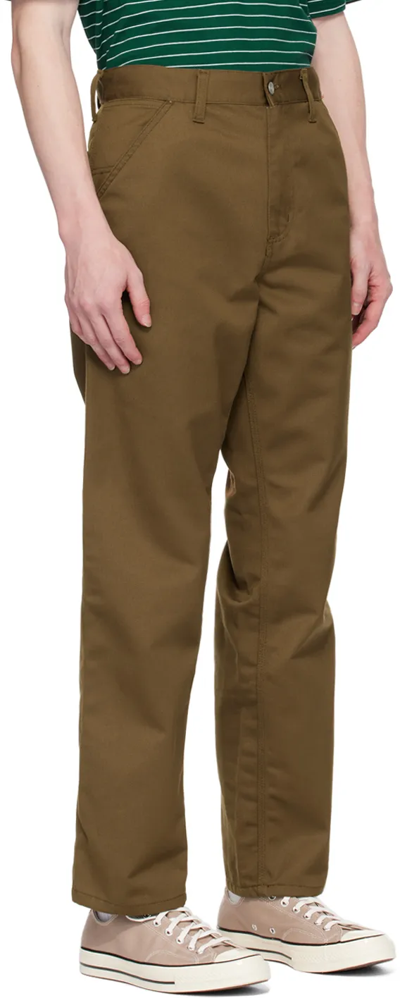 Belt-Loop Casual Pants