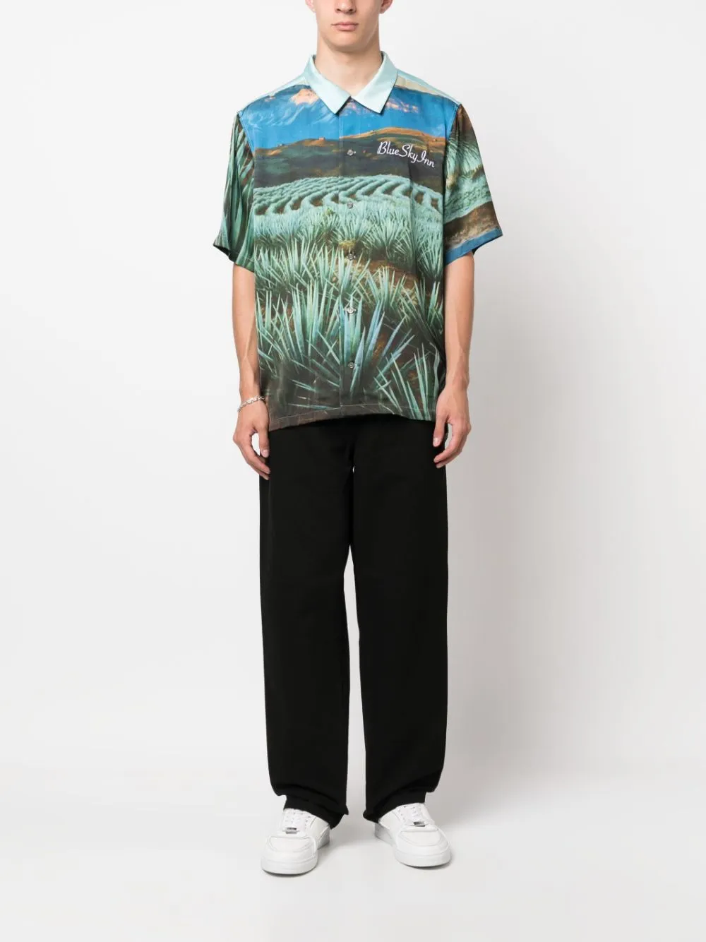 Logo-Patch Trousers