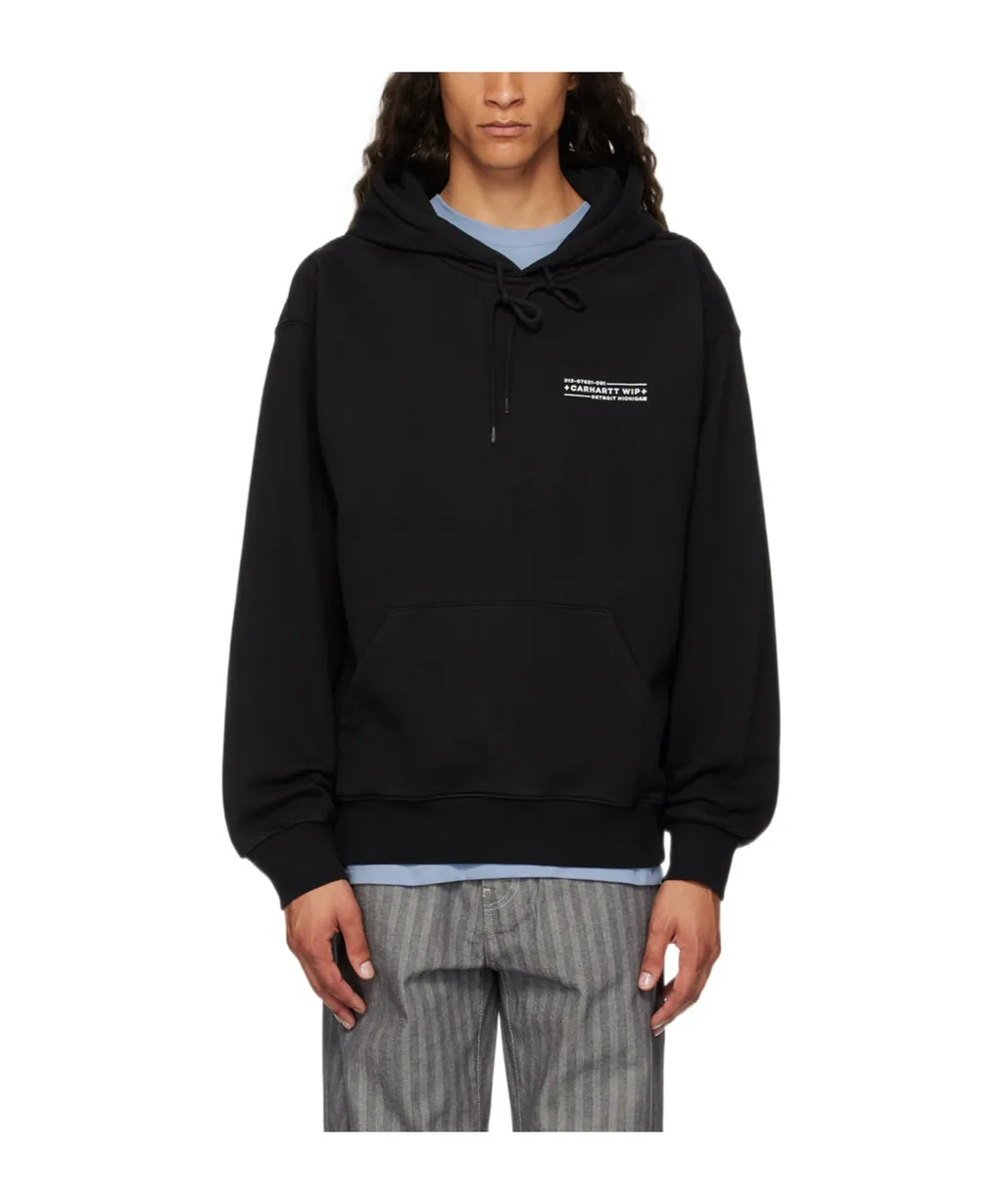 Hooded Stamp Sweatshirt