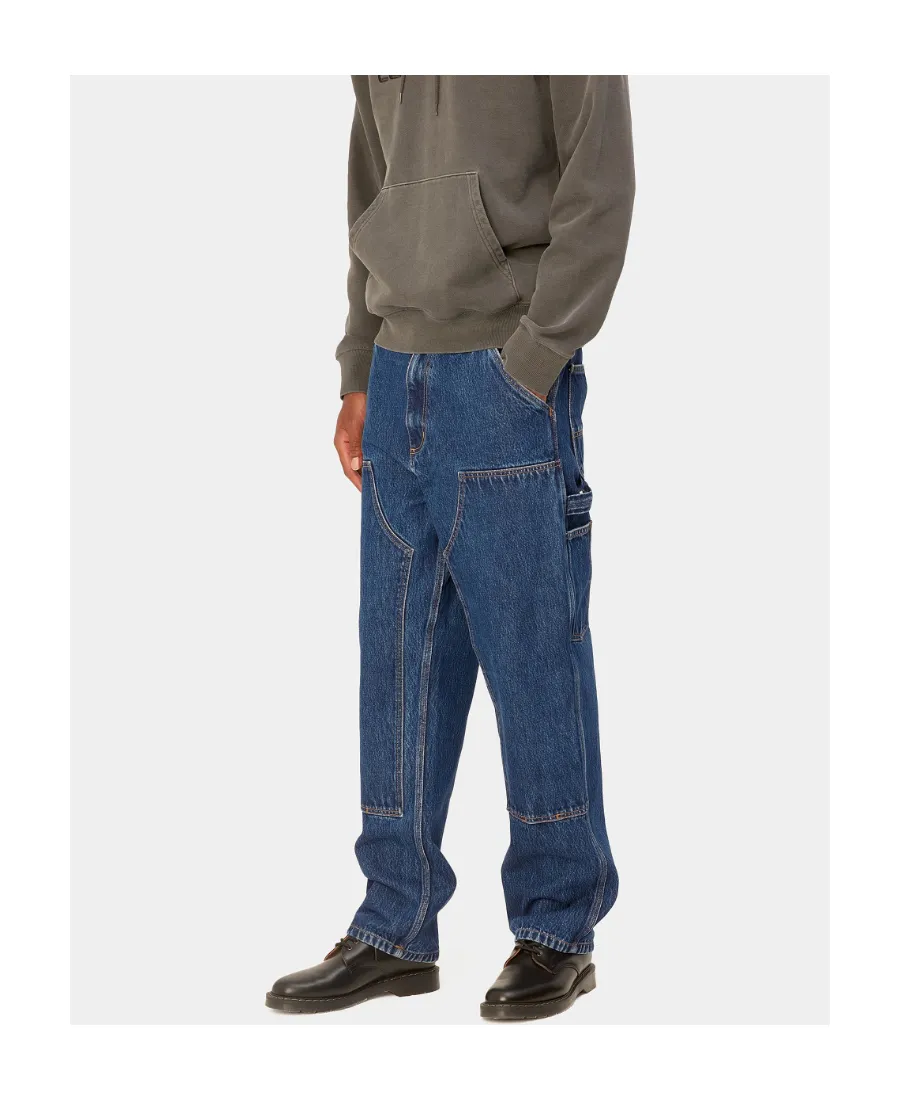 Multi-Pocket Denim Trousers