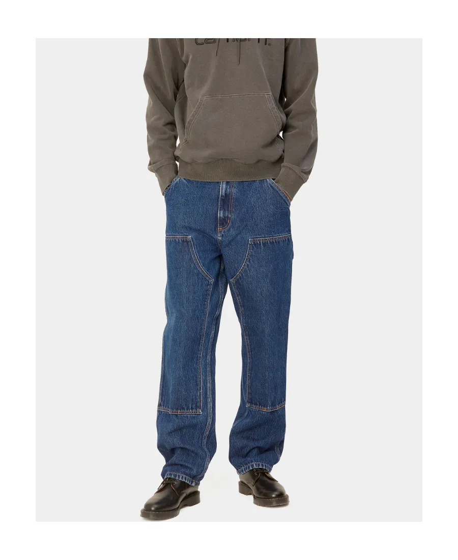 Multi-Pocket Denim Trousers