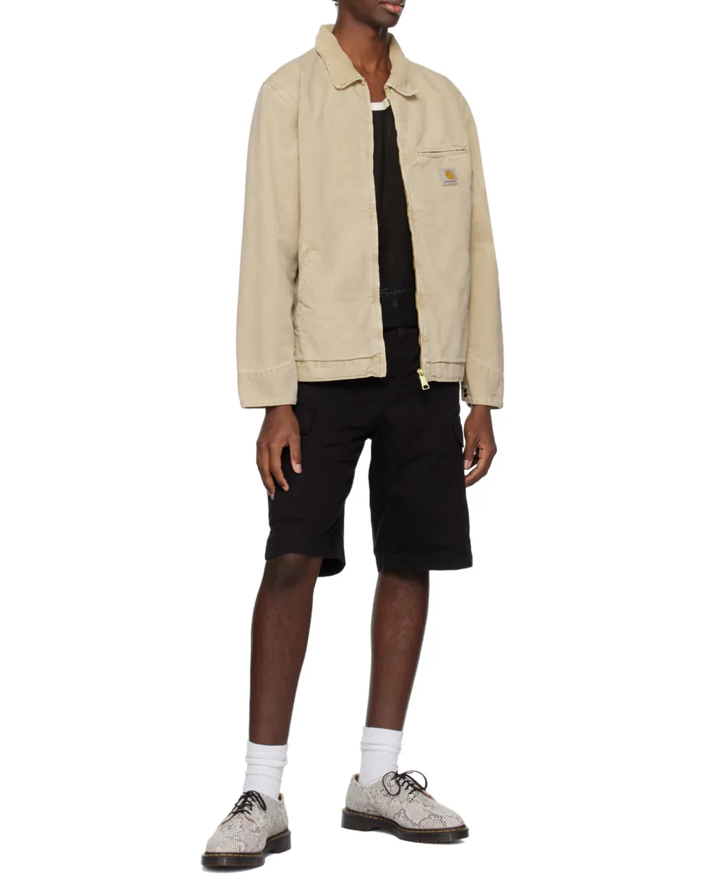 Cargo Cotton Bermuda Shorts