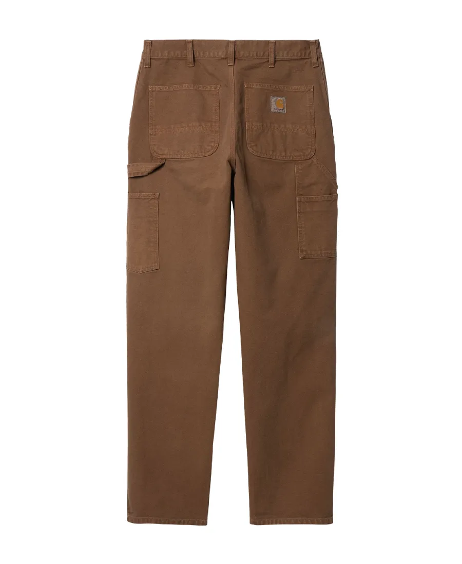 Logo-Patch Straight-Leg Trousers