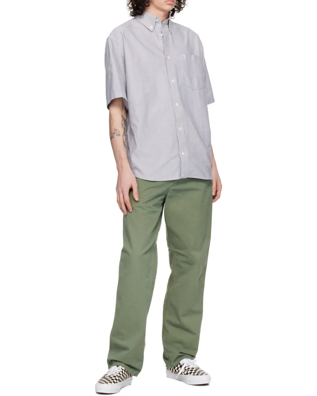 Logo-Patch Cargo Trousers