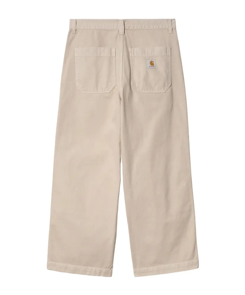 Logo Patch Wide Leg Jeans