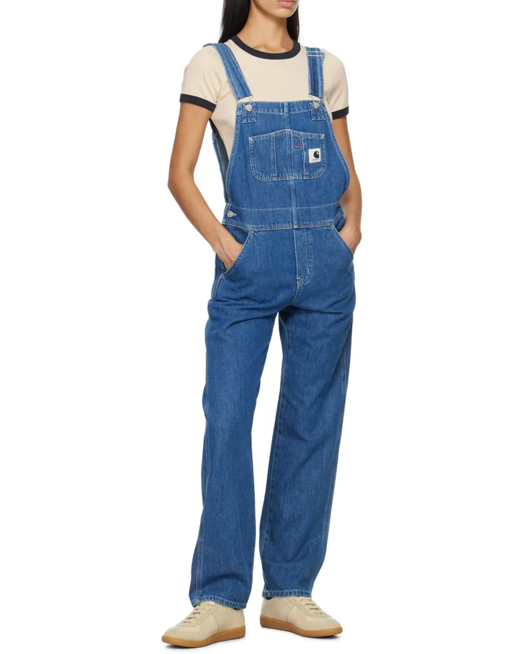 Bib Straight-Leg Overalls