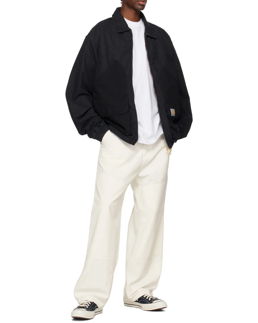 Mid-Rise Wide-Leg Jeans