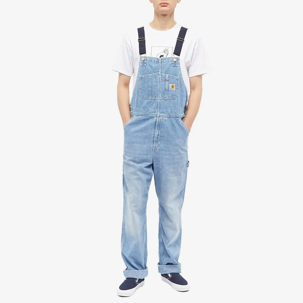 Logo Denim Overalls