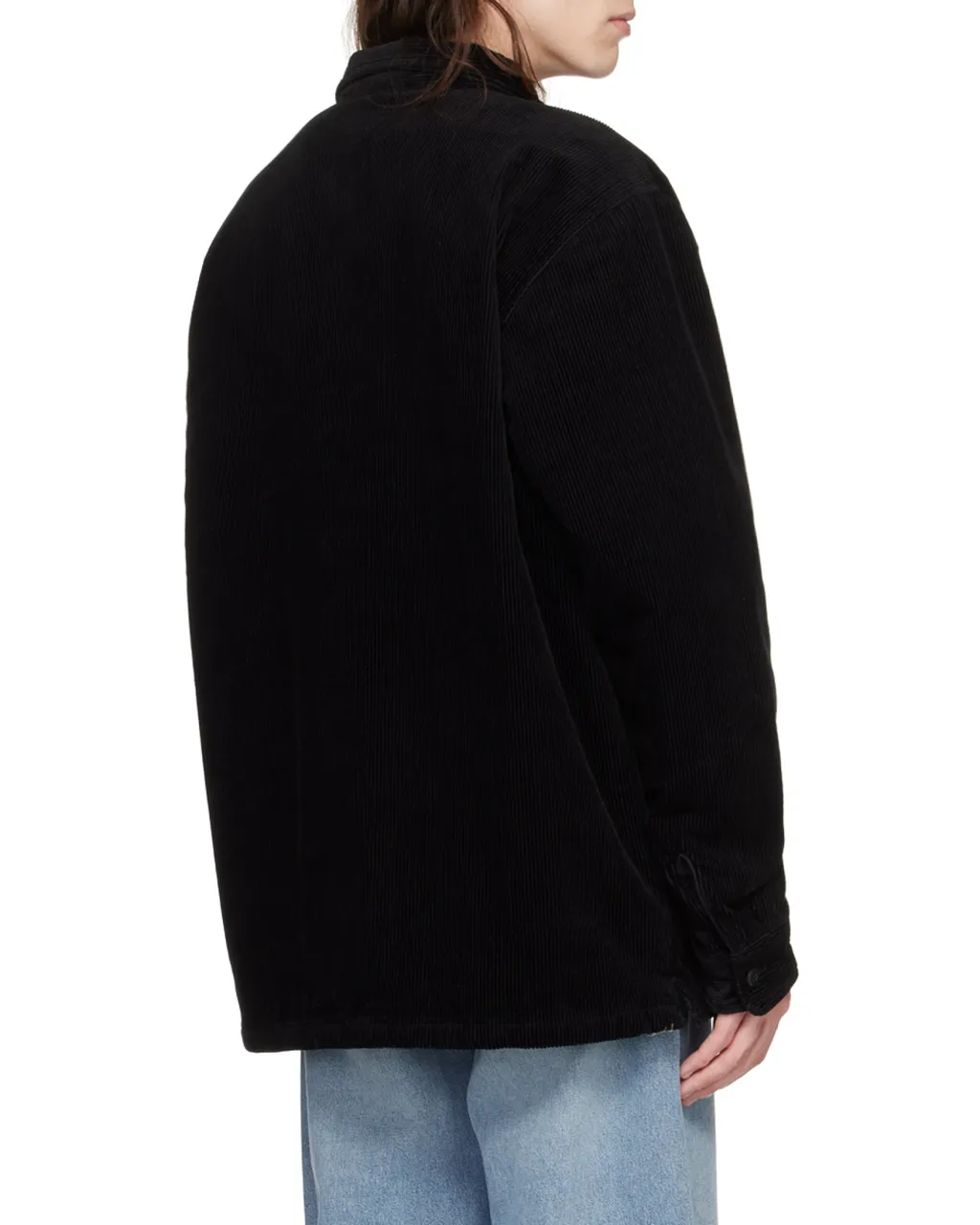 Whitsome Logo-Patch Shirt Jacket