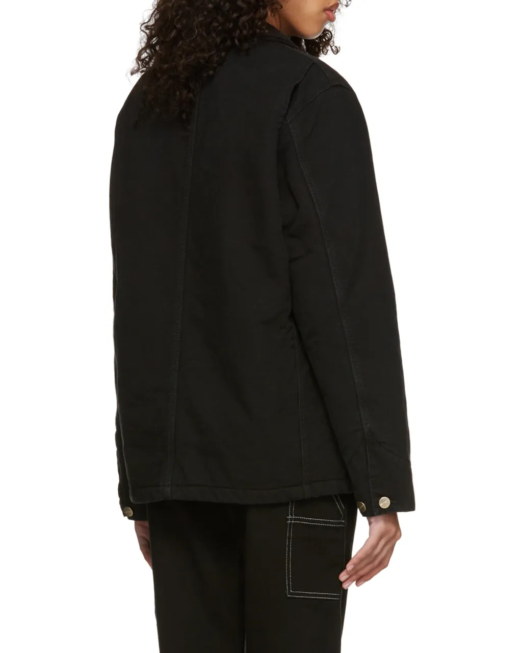 Logo-Patch Shirt Jacket