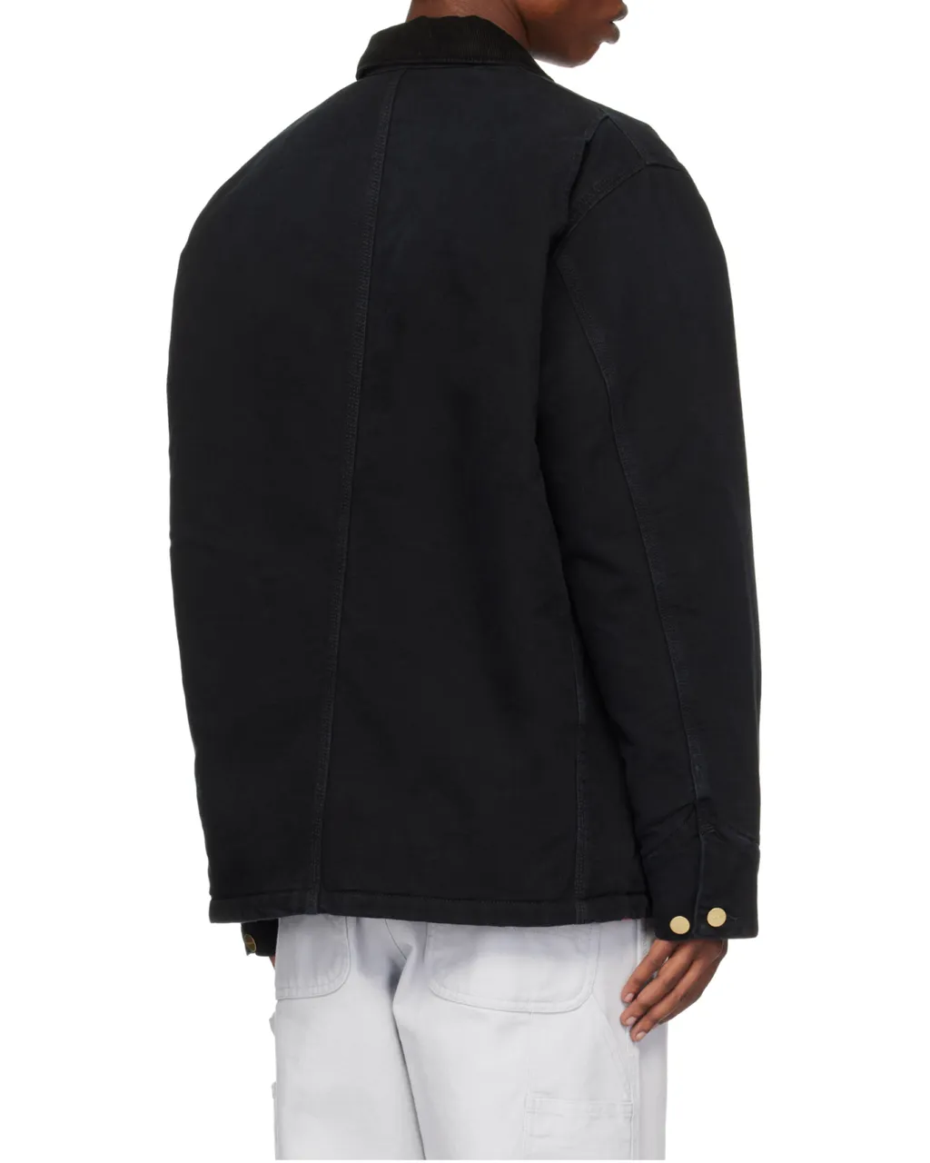 Logo-Patch Shirt Jacket