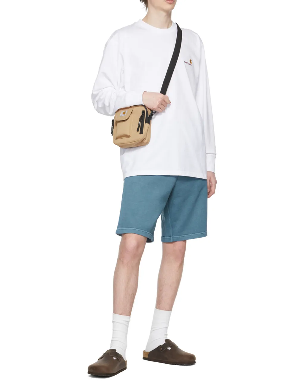 Nelson Logo Patch Bermuda Shorts