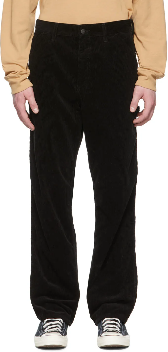 Single-Knee Corduroy Trousers