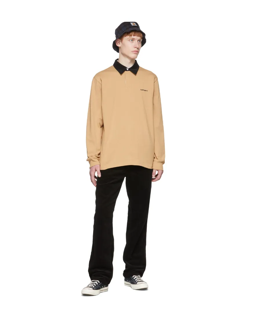 Single-Knee Corduroy Trousers
