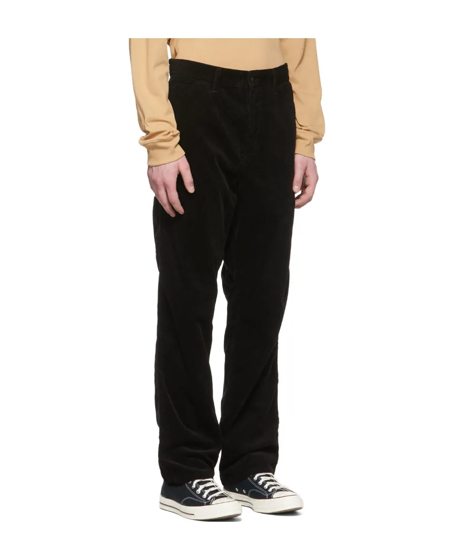 Single-Knee Corduroy Trousers