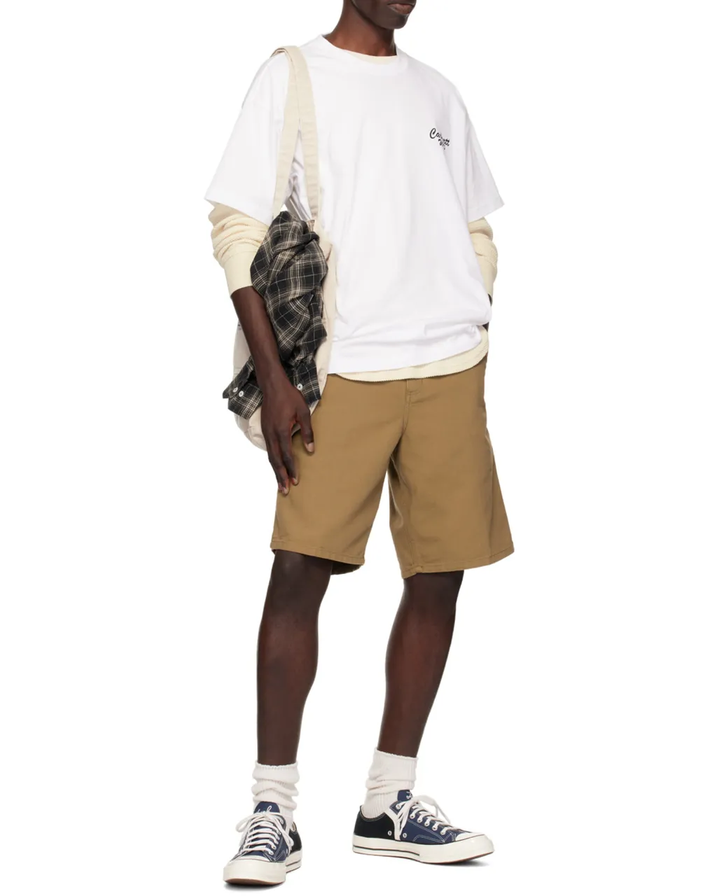 Logo Patch Chino Shorts