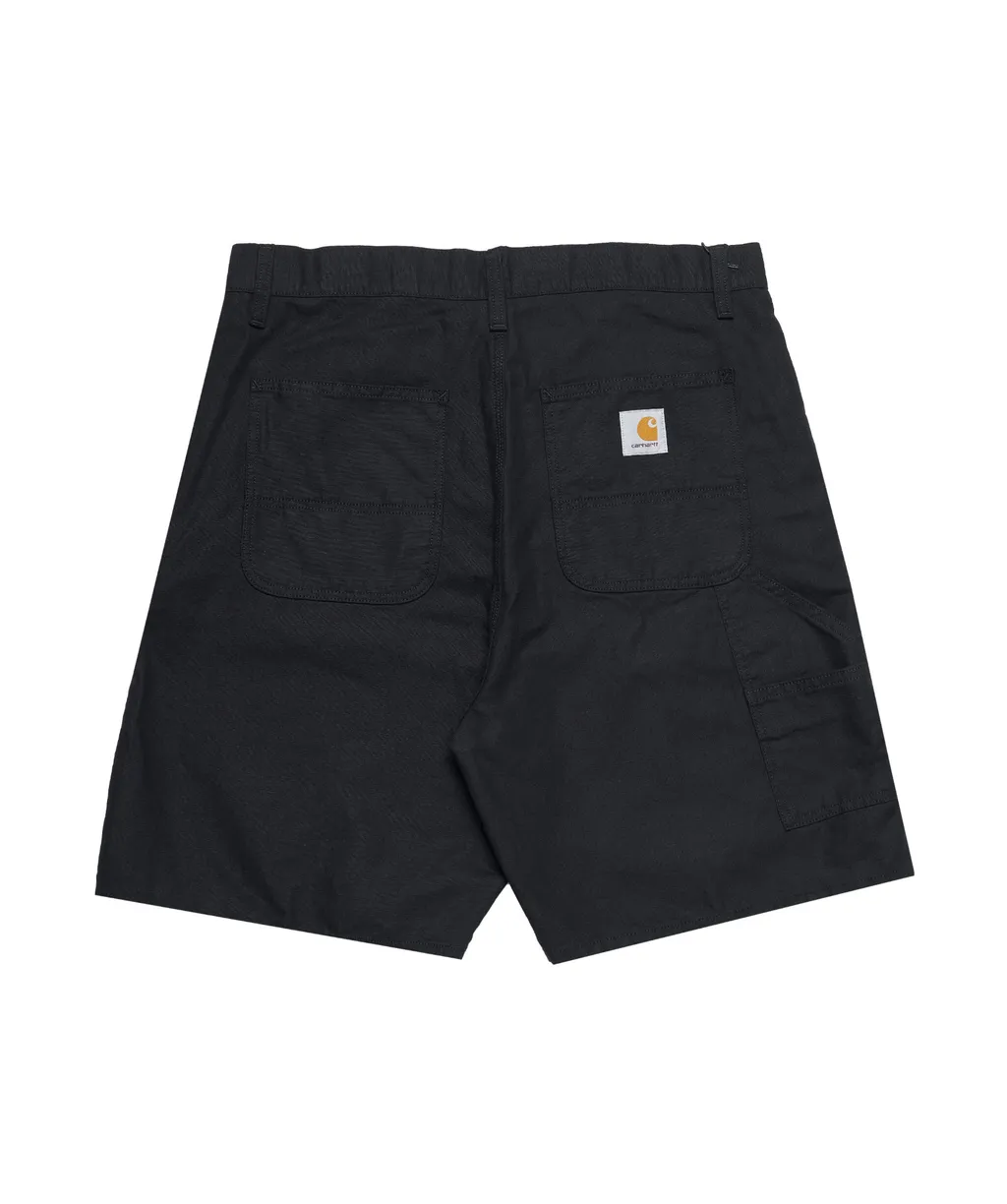 Walter Single Knee Logo-Patch Shorts