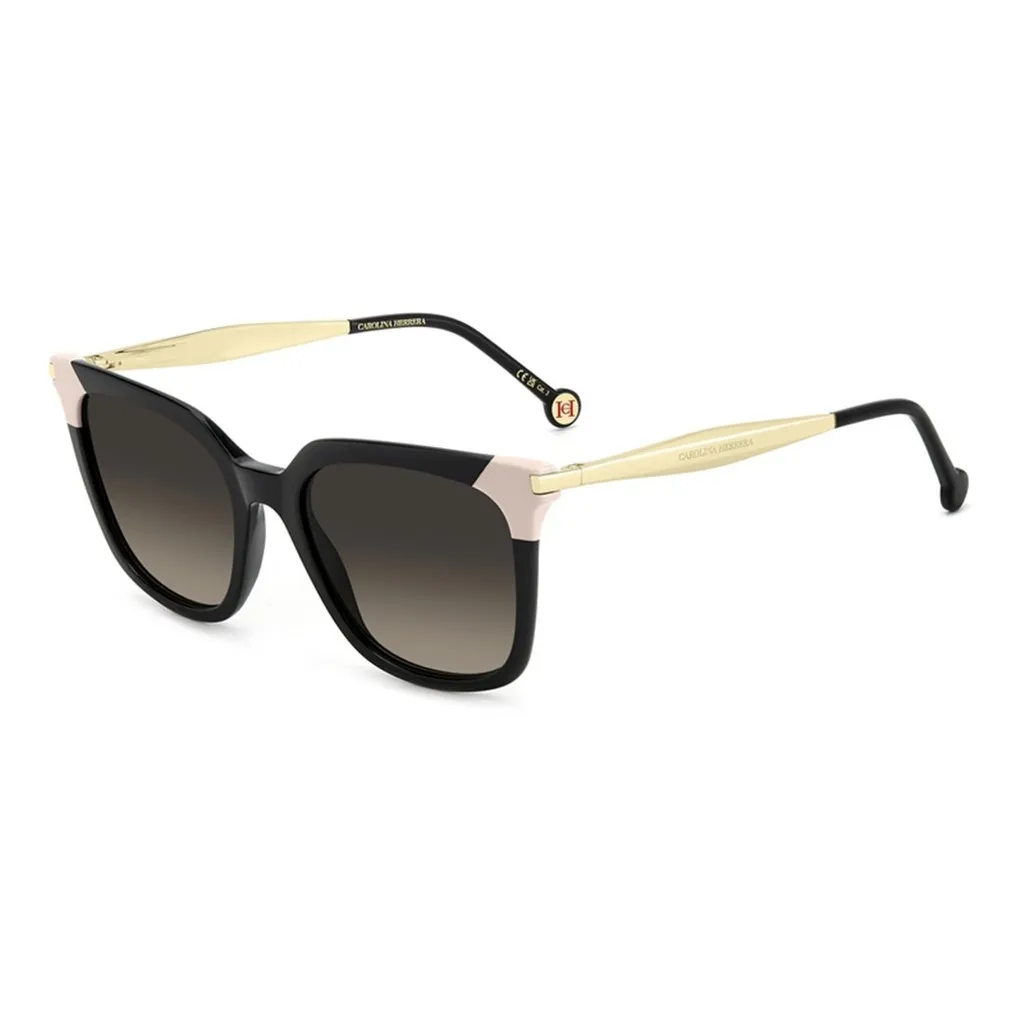 Rectangular Frame Full Rim Sunglasses