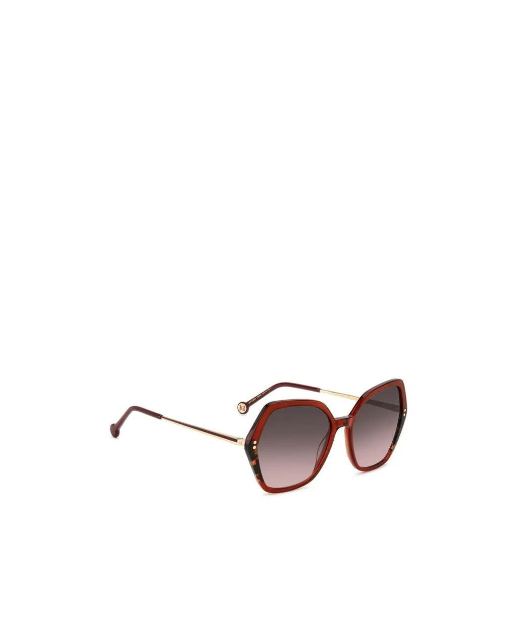 Geometric Frame Full Rim Sunglasses